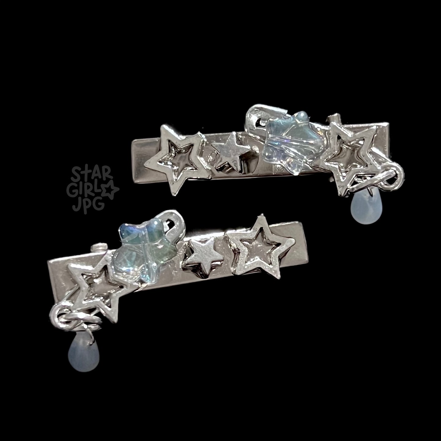 starry pin hairclips ✰