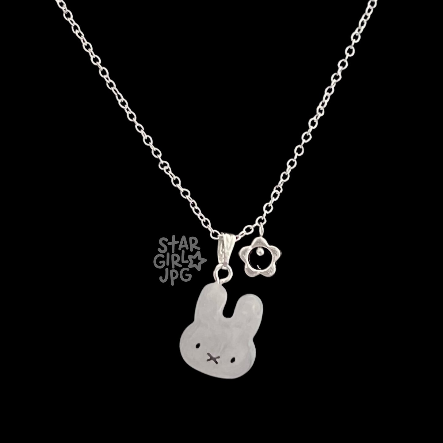 miffy flower chain necklace ✰