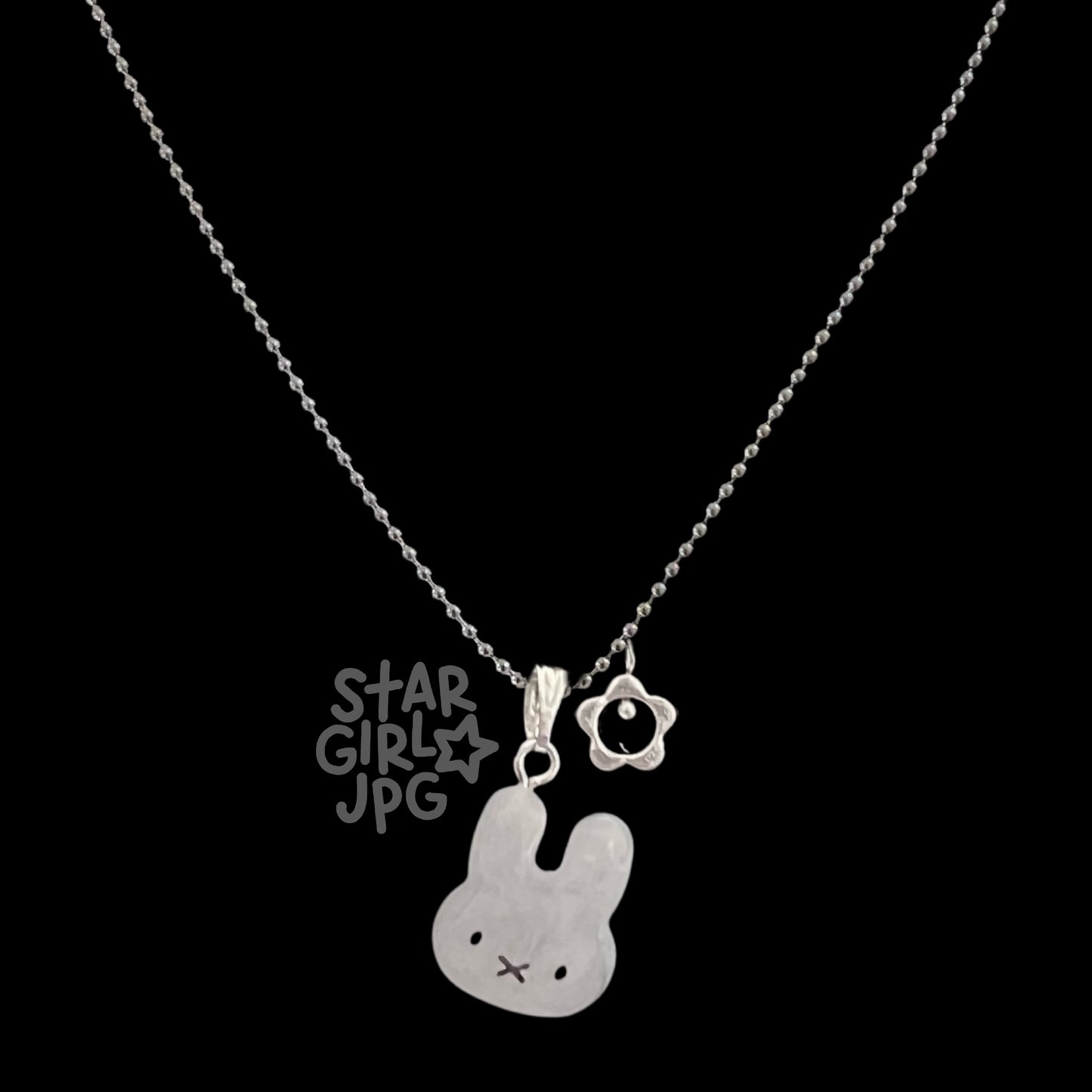 miffy flower chain necklace ✰